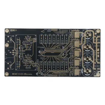 Põhineb TDA1541 Audio DAC Dekooder Pardal PCB kullatud Jäljed