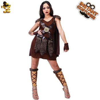 QLQ Naise Viking Piraat Kostüüm Halloween Cosplay Pool Kostüümid Kaunistella Täiskasvanud Lahe Viking Kostüümid Naistele