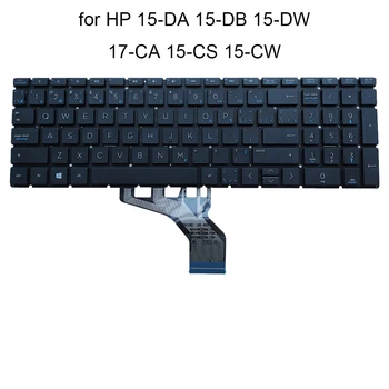 QWERTY Kanada prantsuse Klaviatuur HP 15-DA 15-DB-15-DW 17-17-CA Pavilion 15-CS 15-CW TPN-C135 C136 CF sülearvuti klaviatuurid Uus