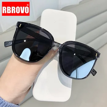 RBROVO Suured Päikeseprillid Naistele Retro Square Naiste päikeseprillid 2021 Mood Brändi Disainer Sunglasser Klassikaline Gafas De Mujer