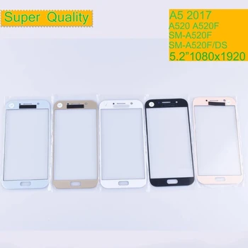 ReplacementFor Samsung Galaxy A5 2017 A520 Puutetundlik Paneel Ees Välimine Klaas LCD Objektiiv OCA Liimi
