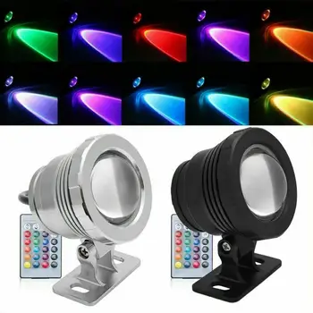 RGB Veealune LED Spot Valgus, Üleujutuste Valgus +Töötleja 10W 15W Värvi muuta Lamp IP68 veekindel jaoks Tiik AC DC 12V 85-265V
