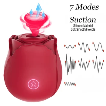 Roosa Kliitori Imemiseks Vibraator koos 7 Intensiivne Imemine G-punkti Stimulaator Tupe Tuss Massager Sugu Mänguasi Naistele Täiskasvanute Sex Shop
