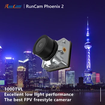 RunCam Phoenix 2 Freestyle FPV Kaamera Undamine Kopteri 1000TVL Joshua COMID PAL / NTSC Lülitatav jaoks Quadcopter Phoenix2 Nano