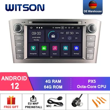 Saksamaa Laos! WITSON Android 12 AUTO DVD GPS TOYOTA AVENSIS 2005-2007 Auto Multimeedia Mängija, Stereo AutoAudio GPS Navigeerimine