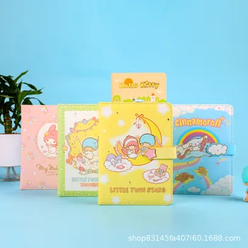 Sanrio Cartoon Sülearvuti Laste Kawaii Kirjatarvete Päevik Hello Kitty Mymelody Cinnamoroll LittleTwinStars Päevik Käsitsi Pearaamatu Kingitus