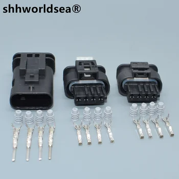 shhworldsea 4pin 1.2 mm Auto Electri traat rakmed plastikust plug connector 7549032-02 7549032-03 872-617-541 805-122-541 bmw