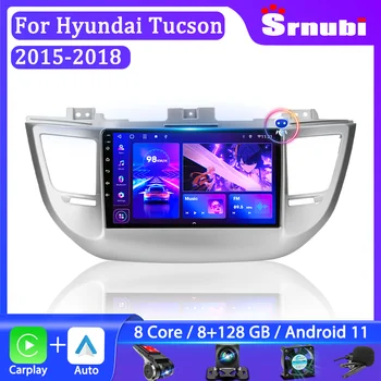 Srnubi 2 Din Android autoraadio Jaoks Hyundai Tucson 3 2015 2016 2017 2018 Multimeedia GPS Navigation Carplay Stereo-DVD-üksuse Juht