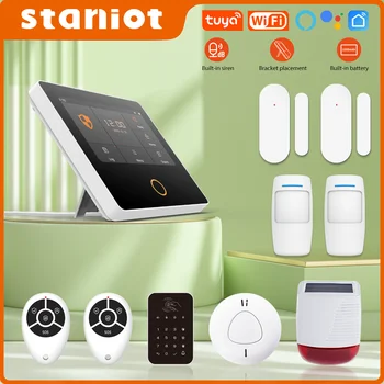 Staniot WiFi SecPanel 5 Wireless Home Alarm Süsteem Tuya Smart 4.3