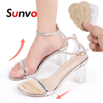 Sunvo Premium Nahk Non-slip Tallad Sandaalid Kleebis Kõrge Kontsaga Kingad Naiste Suu isekleepuvad Plaaster Padi Esijalgade Geel Padjad