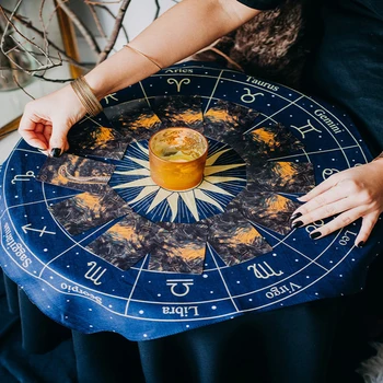Tarot Tapestry Ratta Zodiac Astroloogia Chart Seina Riputamise Sall Altari riie tarot riie tarot teki Päike ja Kuu Home Decor