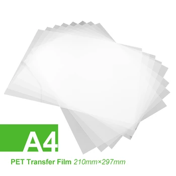 Top Uut Tasuta Shipping A4 PET Transfer Film Direct Transfer Film Trükkimine Tint DTF Trükkimine PET-Kile Trükkimine Ja Üleandmine