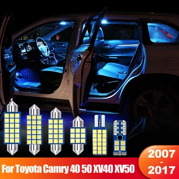 Toyota Camry 40 50 XV40 XV50 2007 ~ 2017 2008 2009 2010 2013 2014 2015 Auto LED Salongi Lamp Edevus Mirror Light Tarvikud