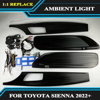 Toyota Sienna 2022 kaunistada lamp ümbritseva valguse Led auto tagumise ukse piirjooned valguse lamp Muu auto Asendamine sisekujundus kerge
