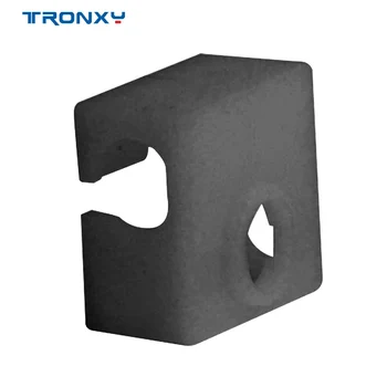 Tronxy MK8 20*20*10mm Kaitsva Silikoon Sokk Kate Puhul Soojendus Plokk MK8 Silikoon Kuum Lõpus Sokk 3D Printeri Osad