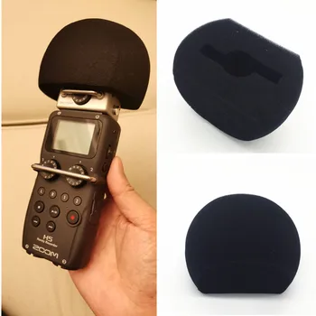 Tuuleklaasi Mikrofon Vaht Sponge Hõlmavad Pop-Filter ZOOM H5 H6 XYH-6 Salvestamise Pen Mugav Diktofoni Mic Microfone Esiklaas