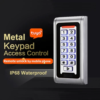 Tuya Veekindel Metallist Vajutage Klahvistiku Lähedus 125khz RFID Kaart Väljas Lukk Access Control Süsteem