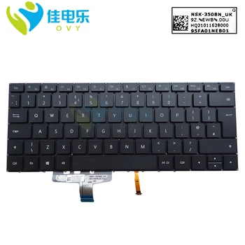 UK GB Sülearvuti Klaviatuuri Huawei MateBook 13 HN-W19R HN-W19L KPL-W00 KPR-W29 WRT-W19L W29L Backlight Keycaps Klaviatuurid NSK-350BN