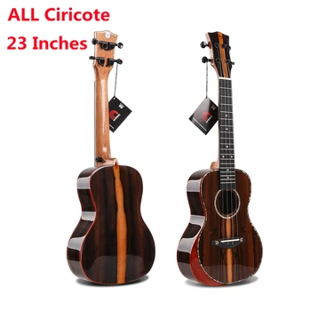 Ukulele 23 Tolli Kõik Ciricotewood Highgloss Mini Electri Uke Kontsert Akustiline 4 Strings Ukelele Pikap Reisi Kitarr Guitarra