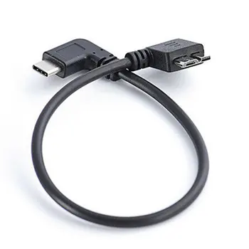 USB-3.1 Tüüp-C USB 3.0 Micro-B-Kaabli Ühenduspesa HDD Väline kõvaketas Nutitelefoni MacBook PC Transfer Cable Kuupäeva
