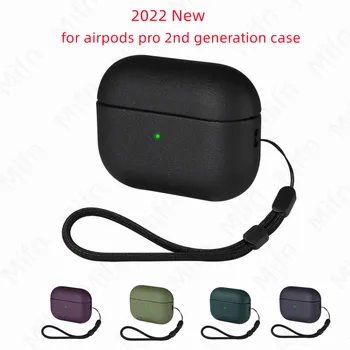 Uued Luksus Juhul Kaas Airpods Pro 2 Randmepael TPÜ Protective Case Cover [Ees LED Nähtavad] jaoks AirPods Pro 2. Põlvkond