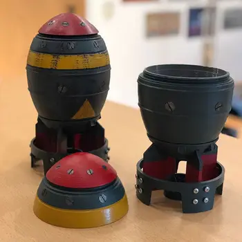 Uus Mini Nuke Pomm Ladustamise Kasti Retro Figuriin Desktop Decor Kodu Kaunistamiseks