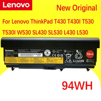 UUS Originaal Lenovo ThinkPad T430 T430I T530 T530I W530 SL430 SL530 L430 L530 45N1007 45N1006 94WH 70++ Sülearvuti Aku