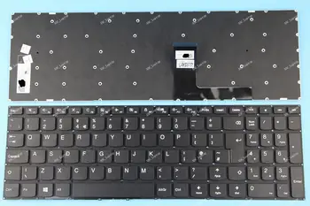 Uus Originaal UK English QWERTY Klaviatuur Lenovo IdeaPad 310-15ABR 310-15IAP 310-15ISK 310-15IKB Sülearvuti, Musta ilma Raami