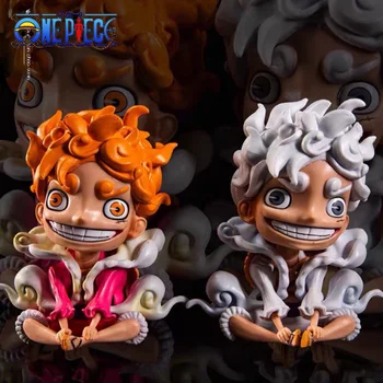 Uus Ühes Tükis Luffy Käik 5 Anime, Joonis Päikese Jumal Nikka Q Versioon PVC Tegevus Figuriin Kuju Laekuva Mudel Lastele Kingitus, Mänguasjad