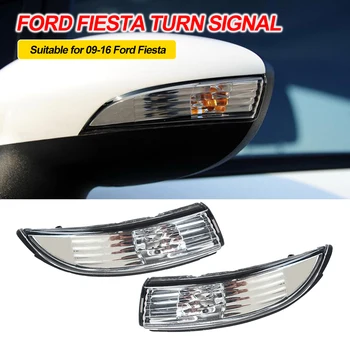 Valge Tagurdamise Peegel Rooli Lamp Rearview Mirror Rooli Lamp Ilma Pirn Põleb Sobib 2008-2016 Ford Fiesta Mk8