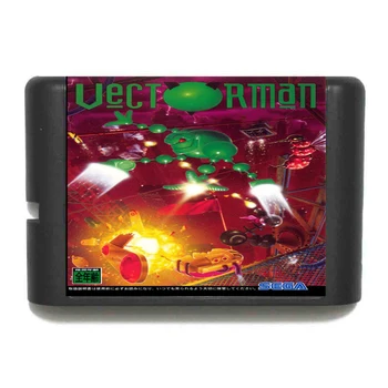 Vectorman 16 bit MD Mäng Kaardi Jaoks Sega Mega Drive Jaoks Genesis