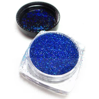 Väike Purk 5g Sinine Holograafiline Küünte Glitter-02mm Väga Fine Glitter Pigment Küünelakk Holograafiline Vaik Pulber Pigment_UY0.2