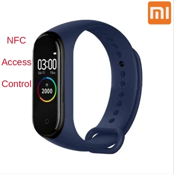 Xiaomi M4 Nutikas Käevõru NFC Access Control Bluetooth Sport Smart Vaadata Sissetulevate Kõnede kohta Meeldetuletus, NFC Käevõru