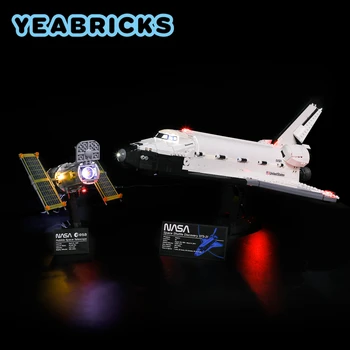 YEABRICKS LED Light Kit for 10283 Kosmosesüstik Discovery ehitusplokid Komplekt (EI Sisalda Mudel) Tellised Mänguasjad Lastele