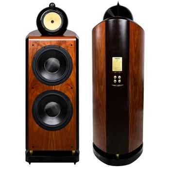 YYAUDIO HiFi 12 Tolline Raamaturiiul Soundbar Speaker Raamaturiiul T12 Dual 12-Tollise Kõlariga HiFi Loudspeaker Kolm-Way Kõlar 200W/4ohm