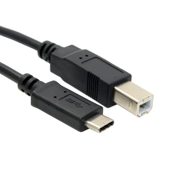 Zihan USB-C USB 3.1 C-Tüüpi Isane Pistik-USB 2.0 B Tüüpi Mees Data Kaabel Cell Telefon ja Sülearvuti & Printer & Kõvaketas