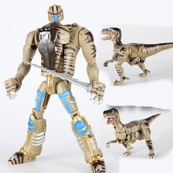 ümberkujundamine Beast Wars 16CM Dinobot joonis mudel Sünnipäeva kingitused lastele ja laekuva mänguasjad nukk